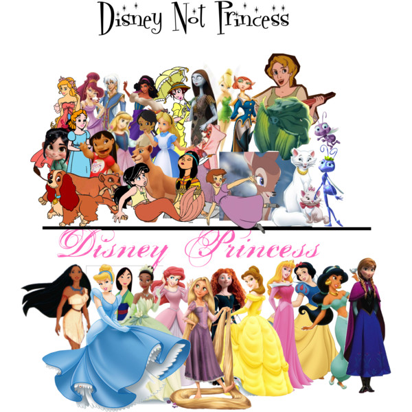 Disney Princesses: You can't sit with us